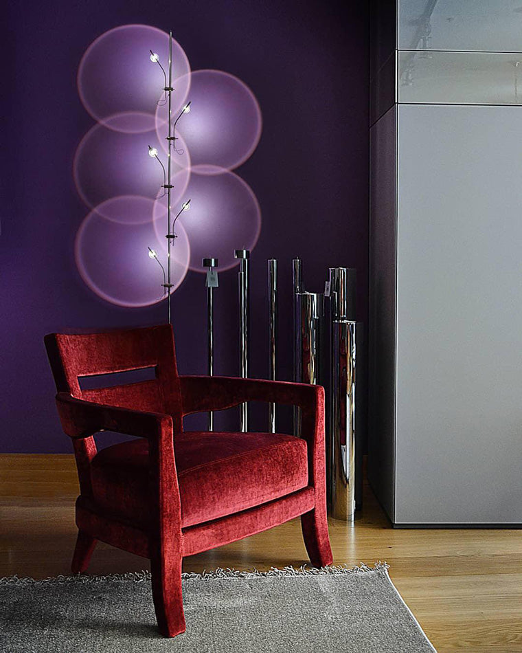 Diff 5-head Halo Projector Tree Floor Lamp-DF7020