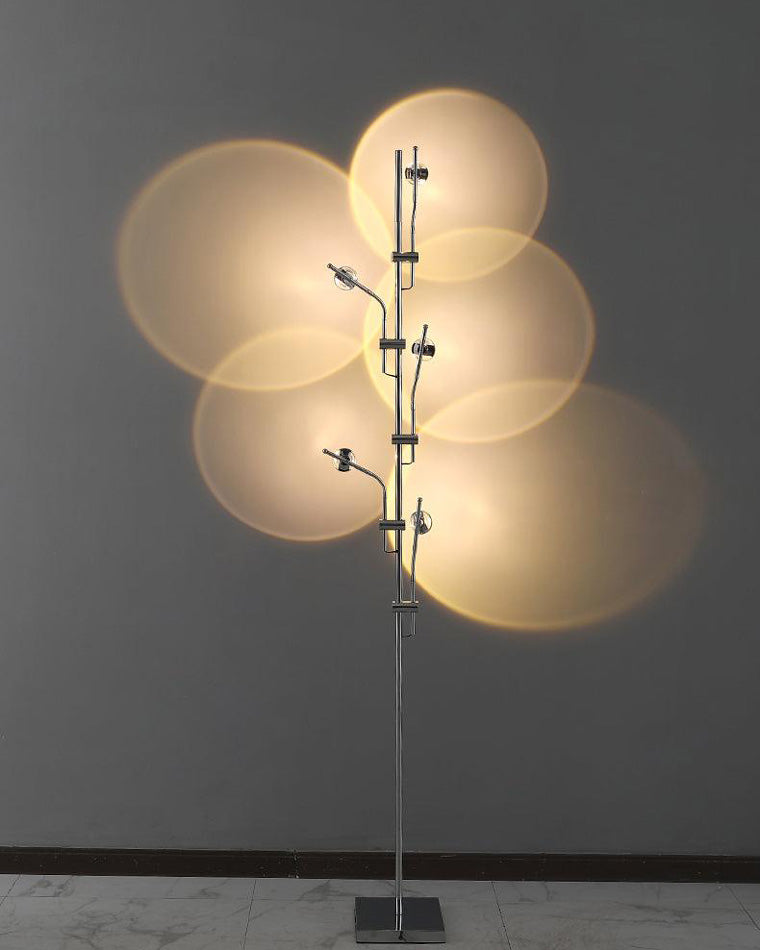 Diff 5-head Halo Projector Tree Floor Lamp-DF7020
