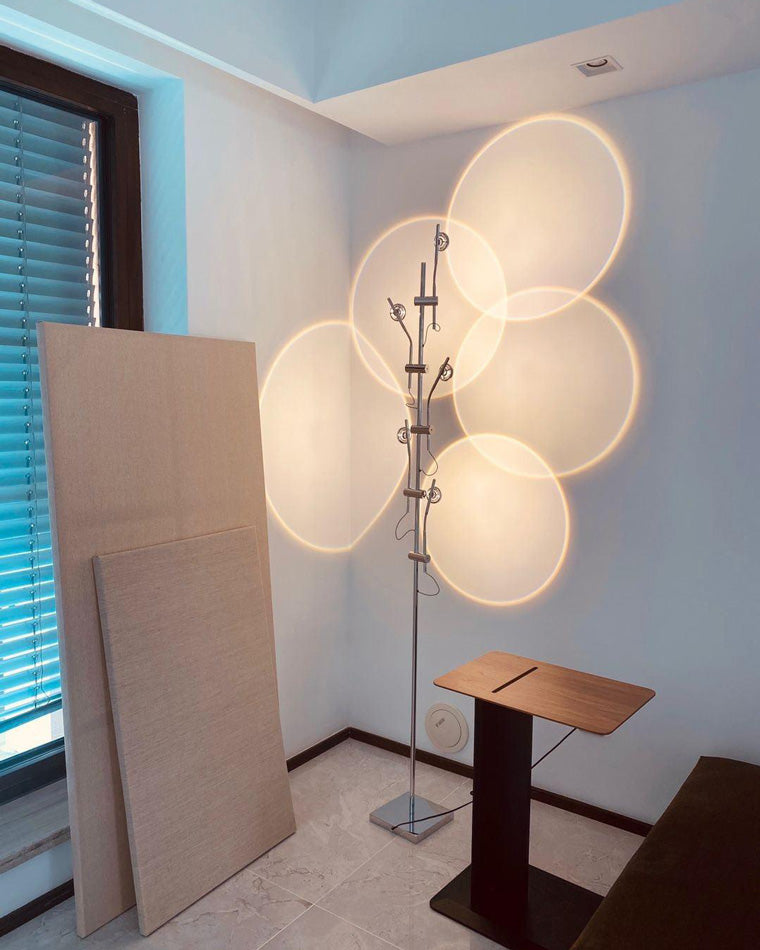 Diff 5-head Halo Projector Tree Floor Lamp-DF7020