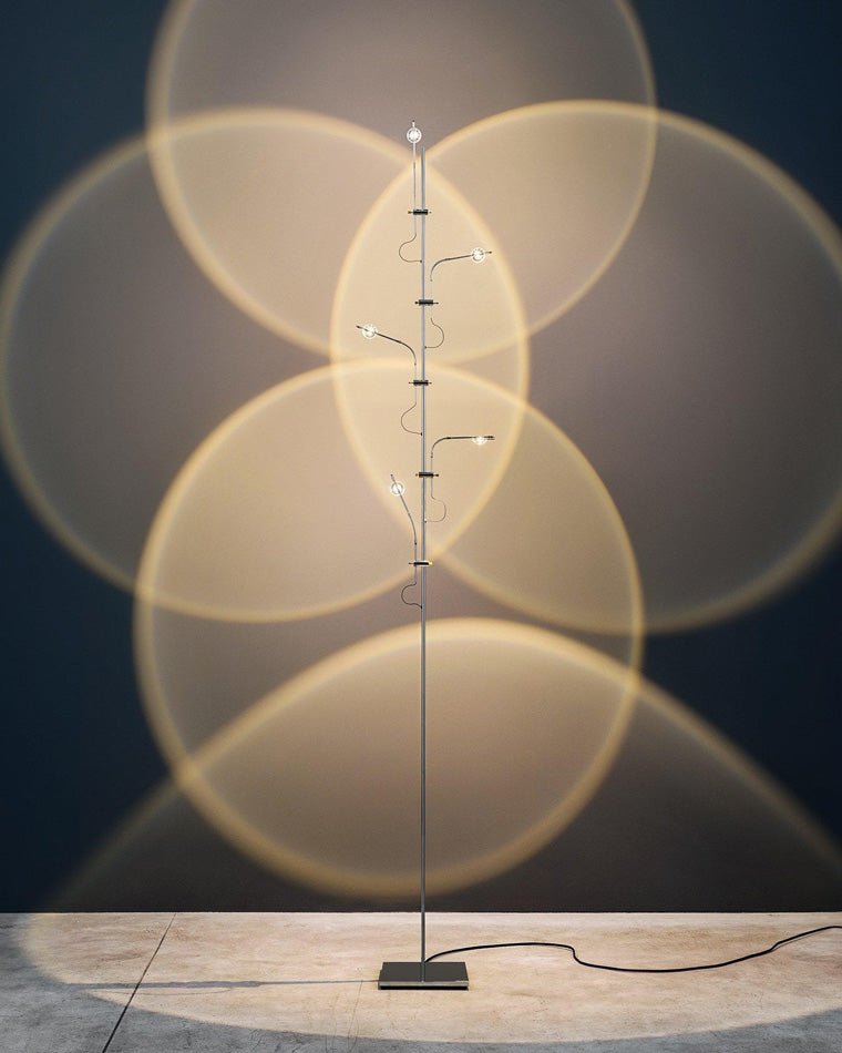Diff 5-head Halo Projector Tree Floor Lamp-DF7020