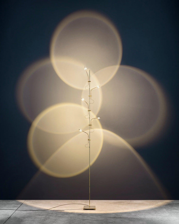 Diff 5-head Halo Projector Tree Floor Lamp-DF7020