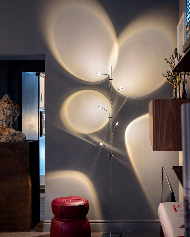 Diff 5-head Halo Projector Tree Floor Lamp-DF7020