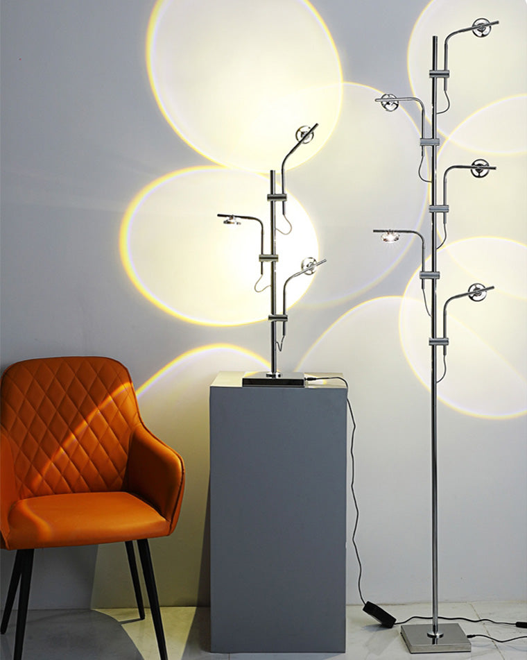 Diff 5-head Halo Projector Tree Floor Lamp-DF7020