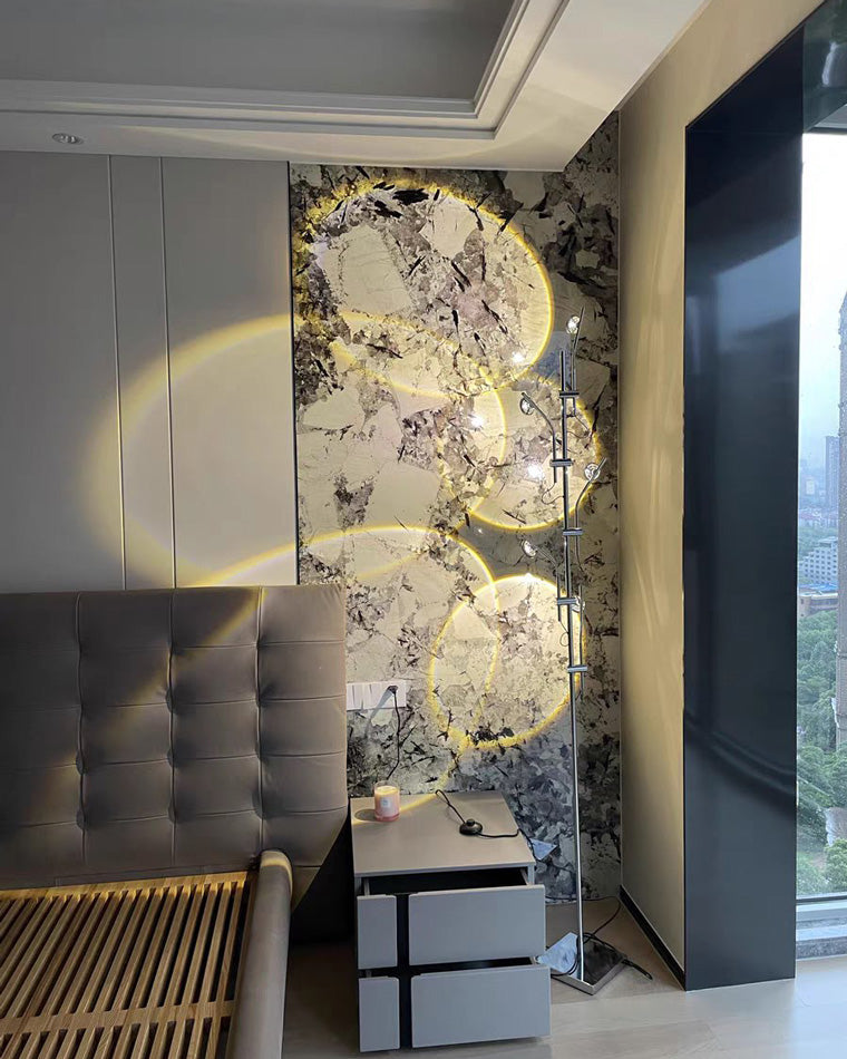 Diff 5-head Halo Projector Tree Floor Lamp-DF7020