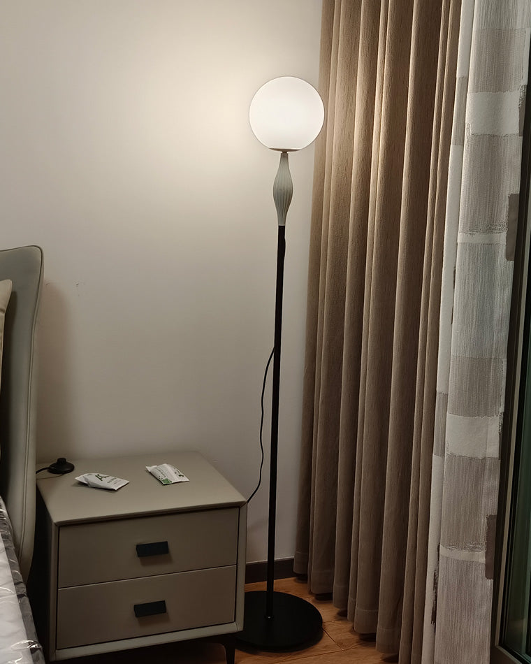 Diff Glass Globe Floor Lamp-DF7024
