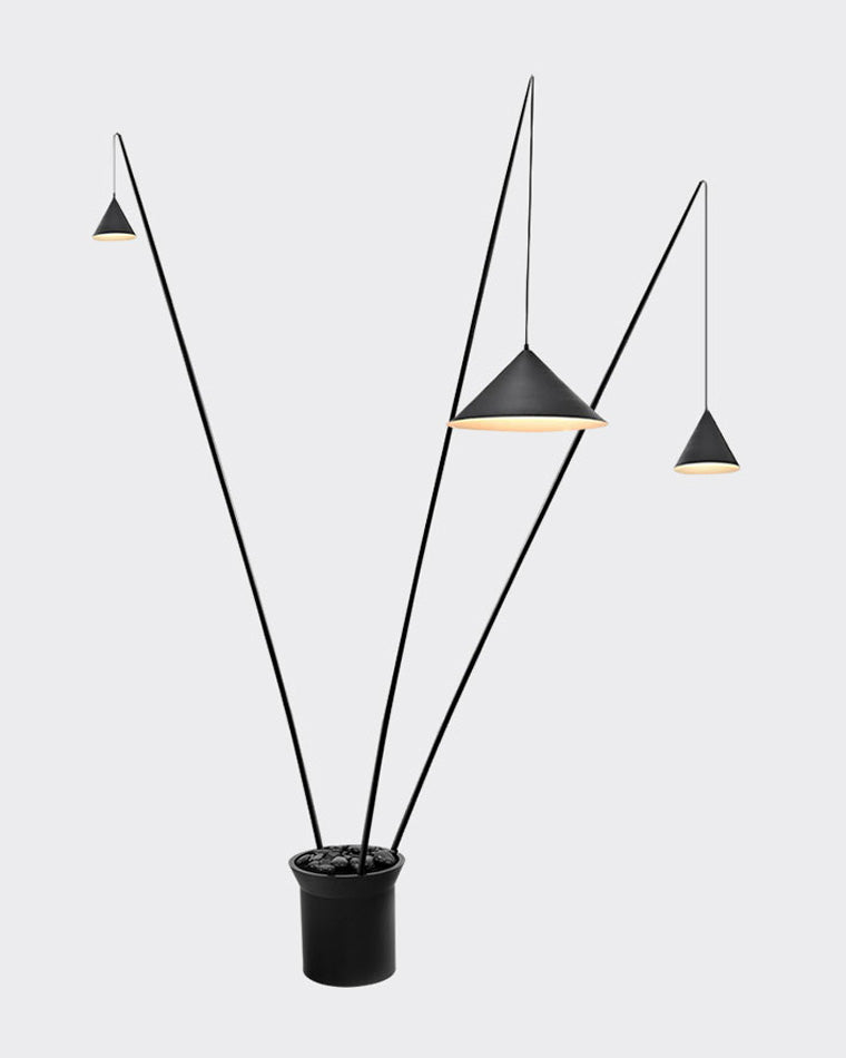 Diff 3-light Overhanging Floor Lamp-DF7031