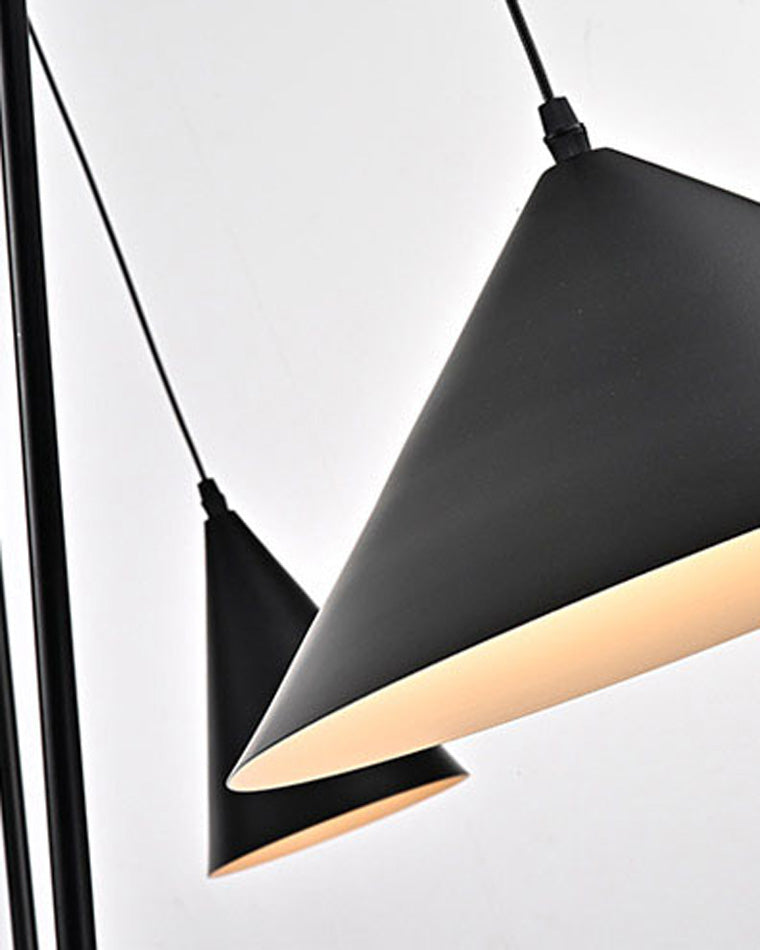 Diff 3-light Overhanging Floor Lamp-DF7031