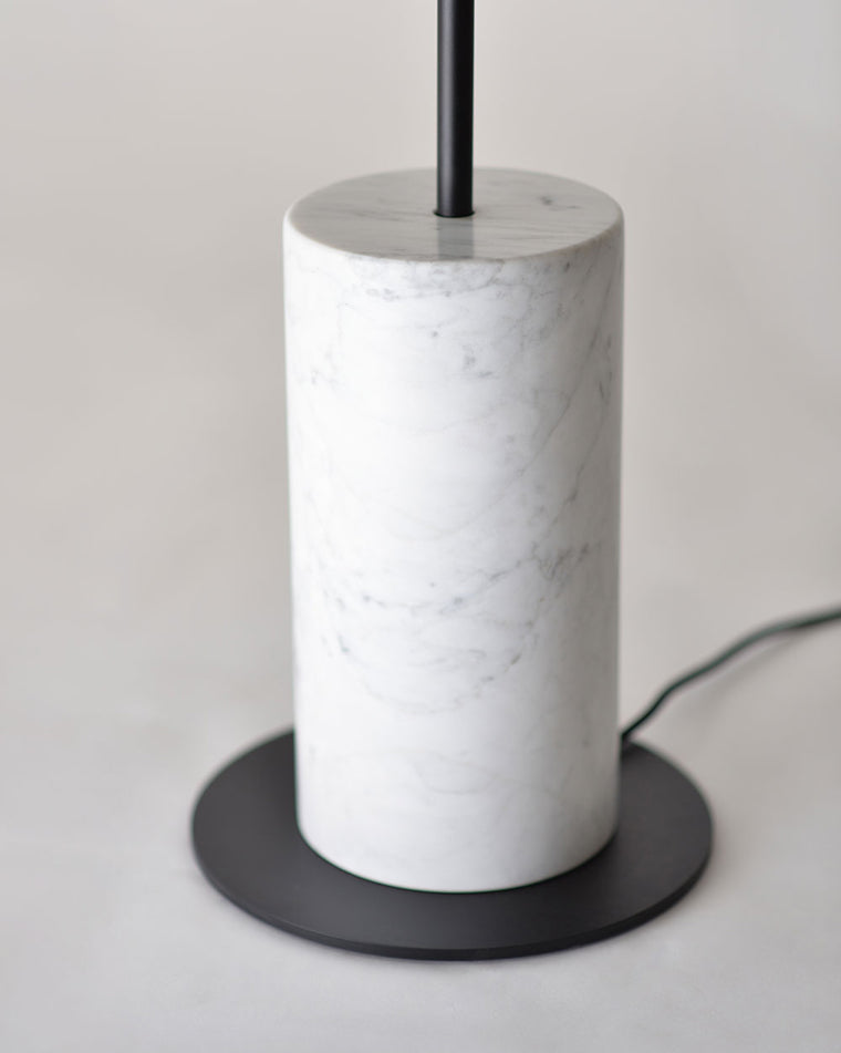 Diff 2-bulb Marble Floor Lamp-DF7032