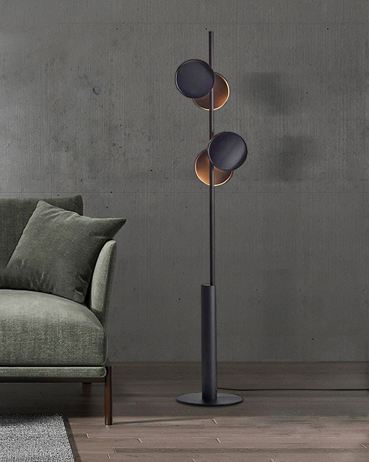 Diff Black Pole Floor Lamp-DF7037