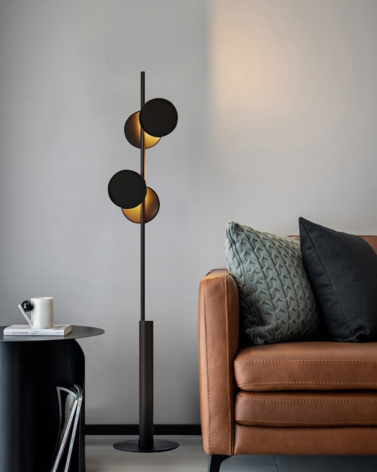 Diff Black Pole Floor Lamp-DF7037