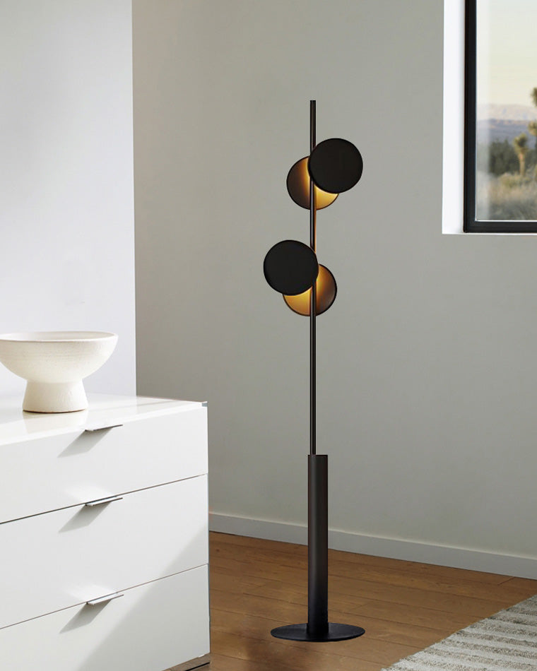 Diff Black Pole Floor Lamp-DF7037