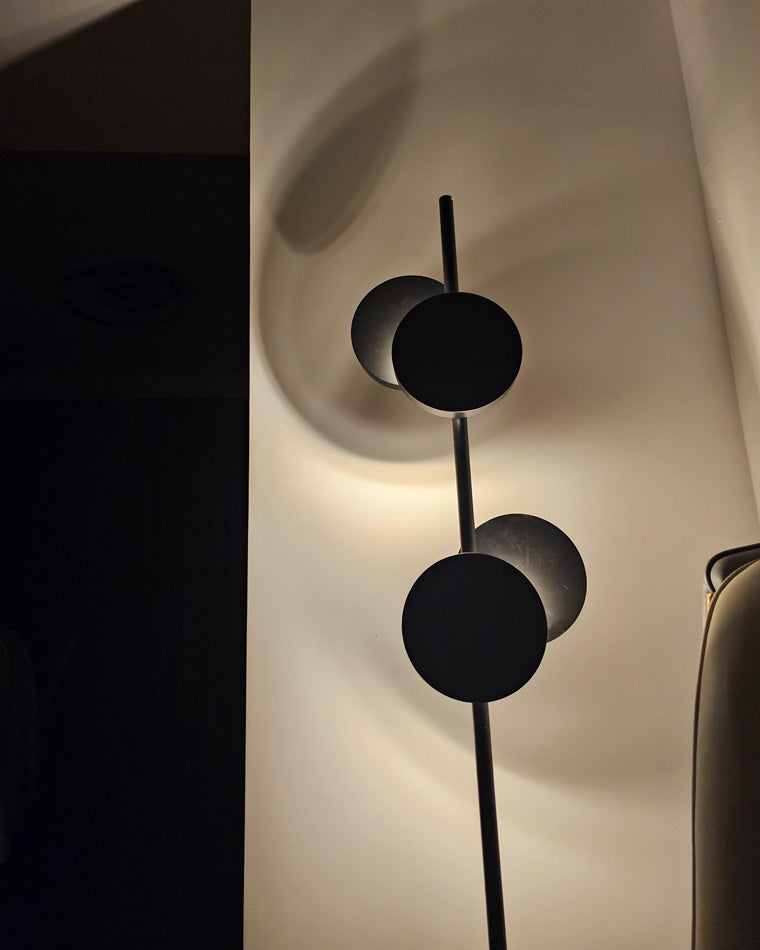 Diff Black Pole Floor Lamp-DF7037