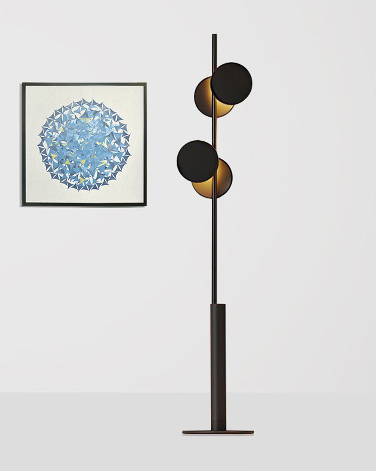 Diff Black Pole Floor Lamp-DF7037