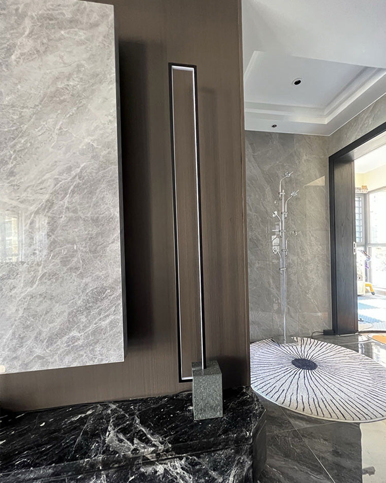 Diff Rectangular LED Marble Floor Lamp-DF7039