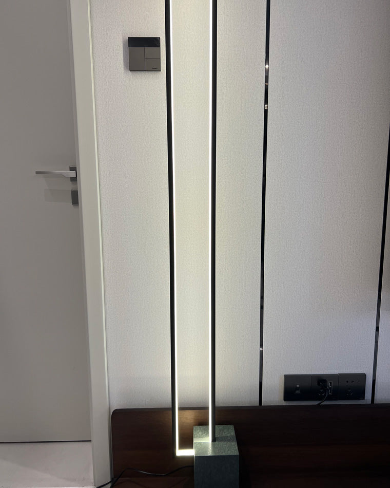 Diff Rectangular LED Marble Floor Lamp-DF7039