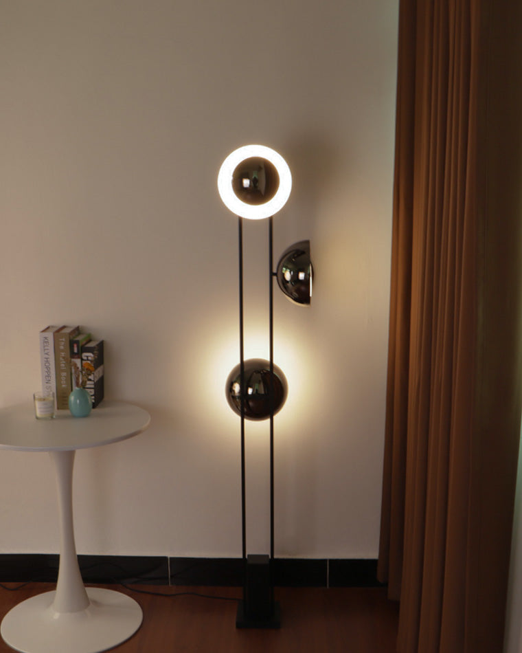 Diff 3-light Eclipse Floor Lamp-DF7050