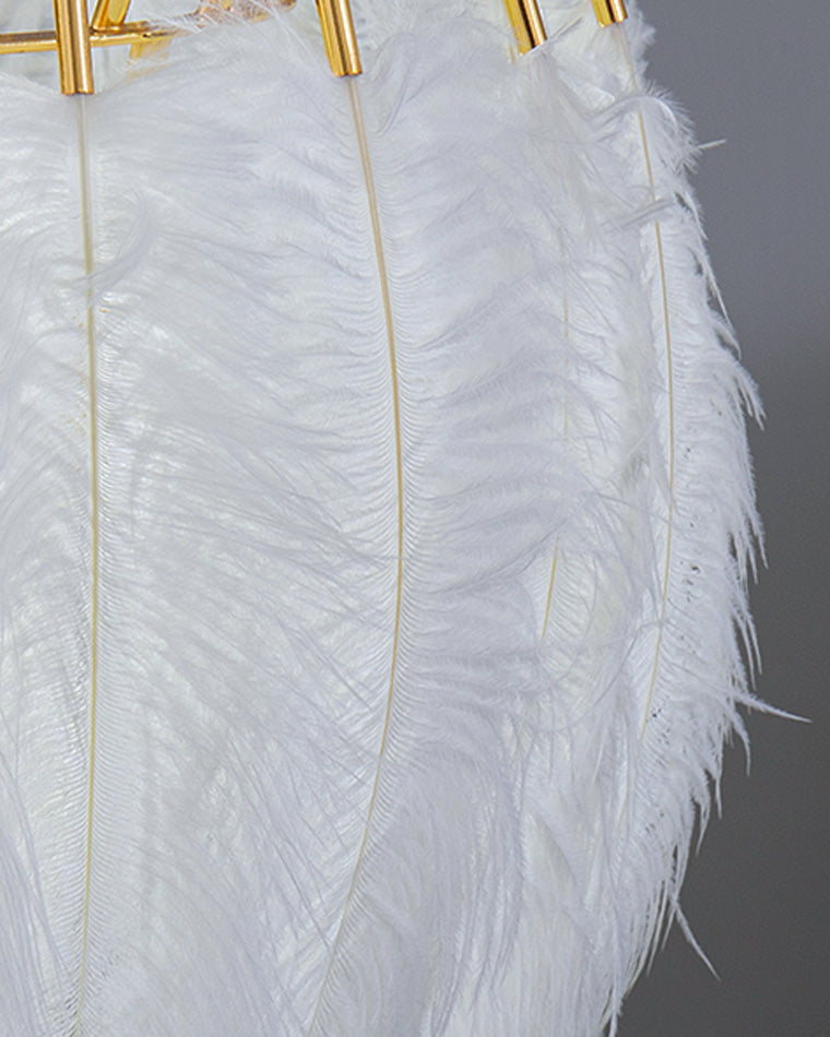 Diff Tripod Feather Floor Lamp-DF7051