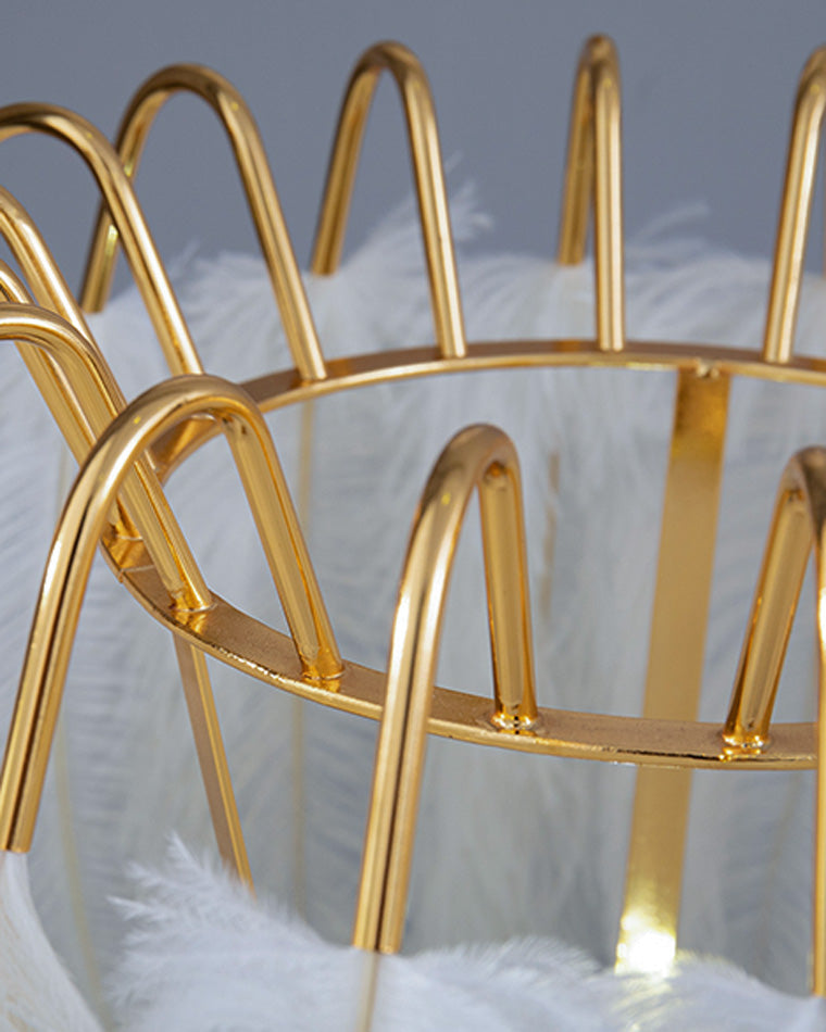 Diff Tripod Feather Floor Lamp-DF7051