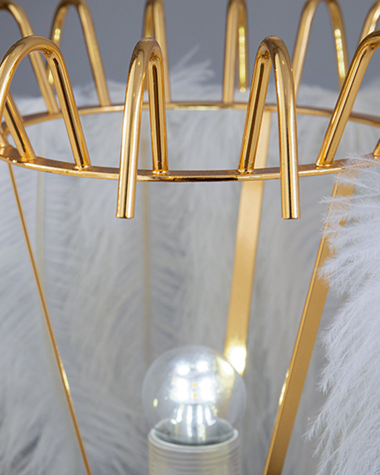 Diff Tripod Feather Floor Lamp-DF7051