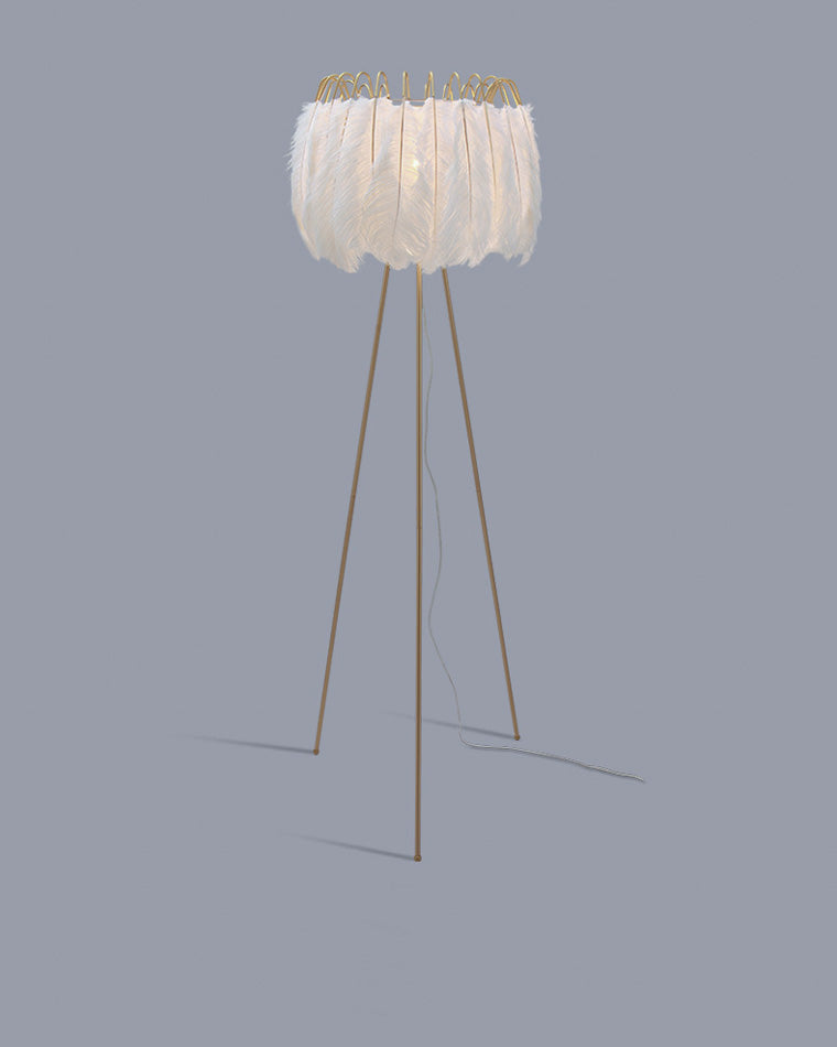 Diff Tripod Feather Floor Lamp-DF7051