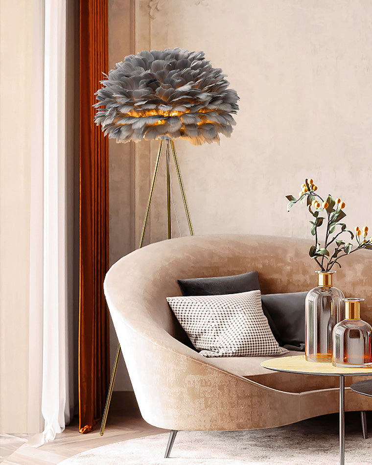 Diff Feather Tripod Floor Lamp-DF7053
