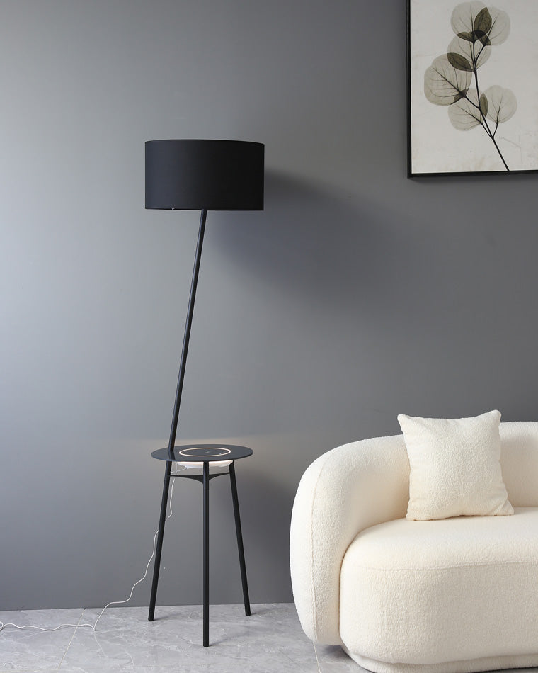 Diff Dimmable Tripod Floor Lamp with Charging Tray-DF7057