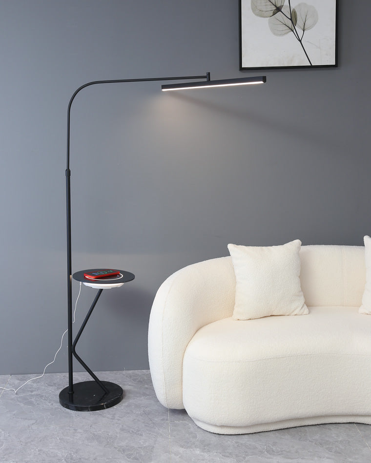 Diff Linear Reading Floor Lamp with Charging Tray-DF7061