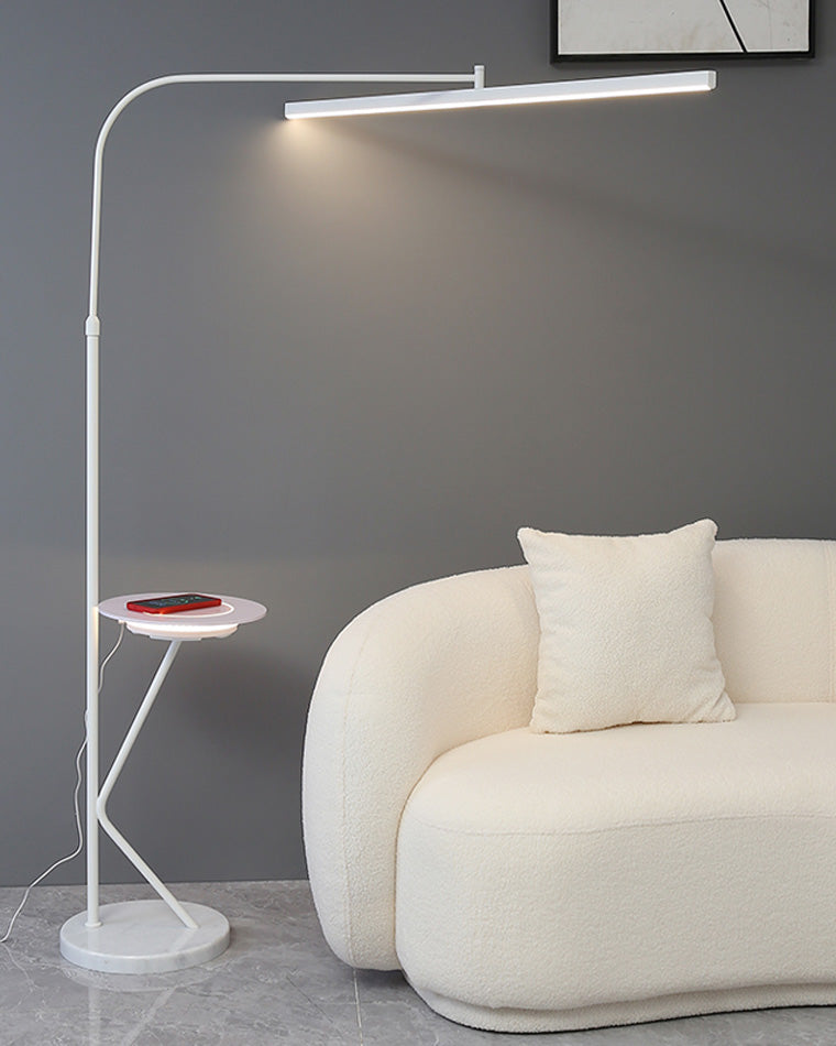 Diff Linear Reading Floor Lamp with Charging Tray-DF7061