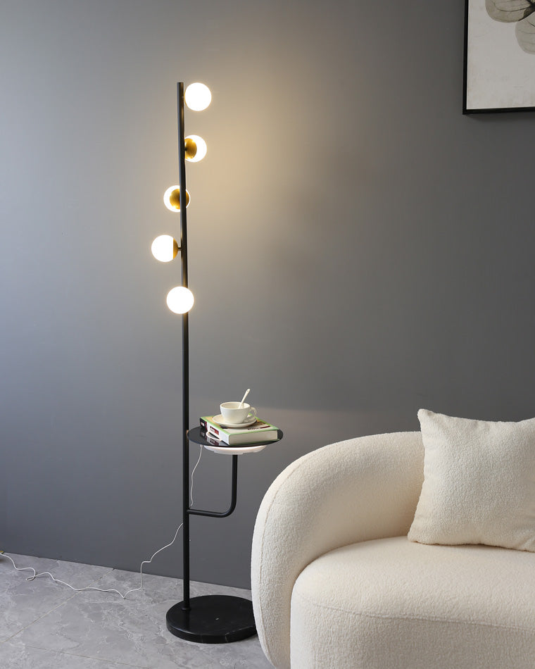 Diff Bubble Dimmable Floor Lamp with Charging Tray-DF7062