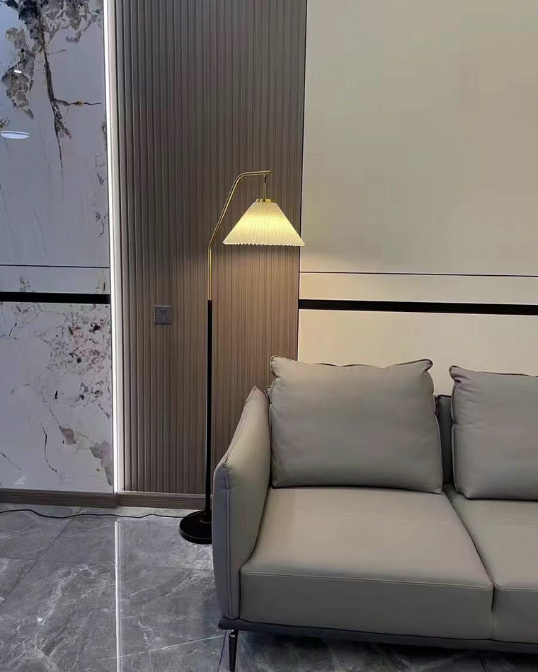 Diff Pleated Hanging Floor Lamp-DF7066