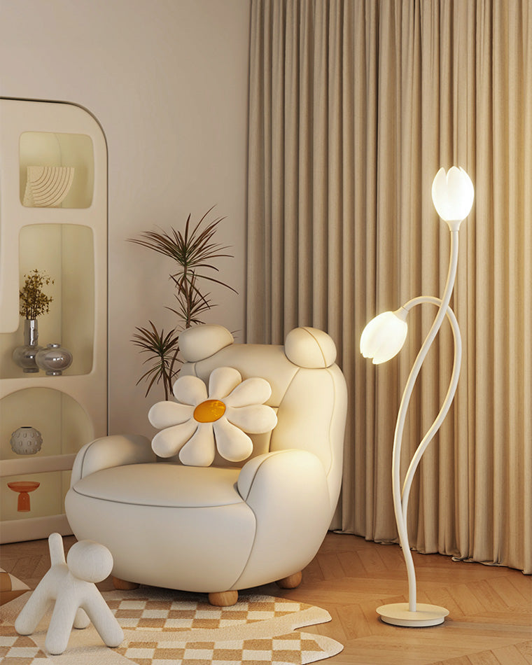 Diff 2-bulb Flower Floor Lamp-DF7070