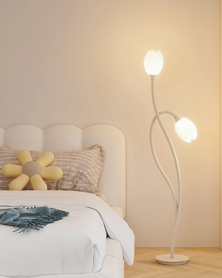 Diff 2-bulb Flower Floor Lamp-DF7070