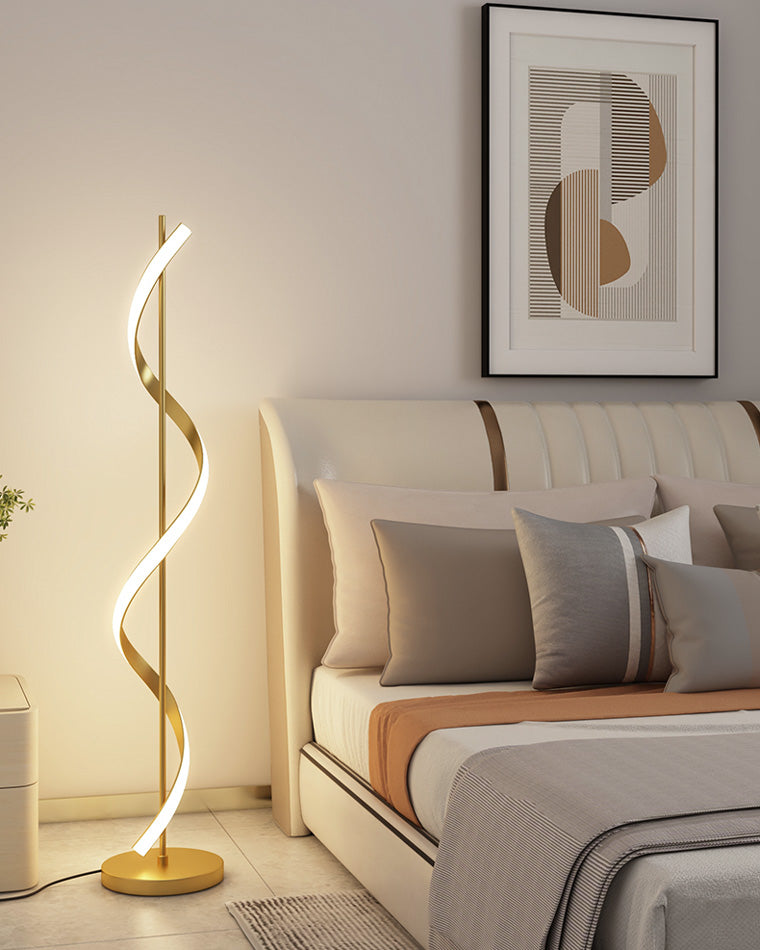 Diff Dimmable Spiral Floor Lamp-DF7073