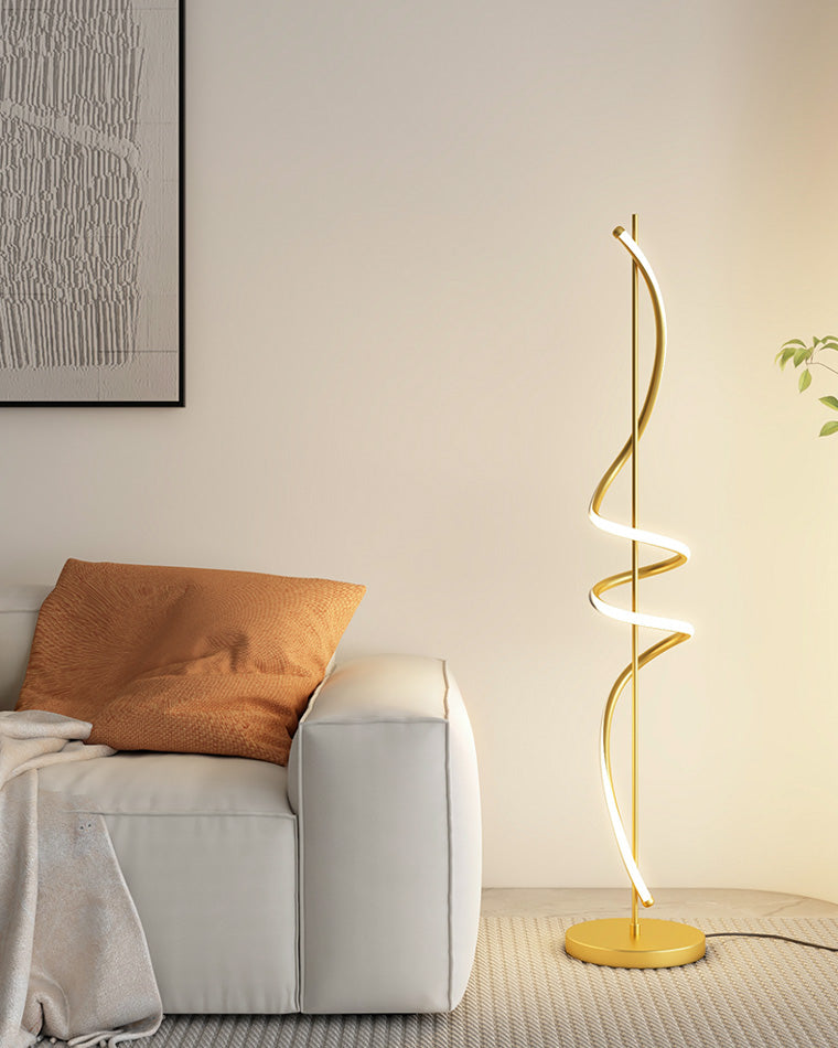 Diff Dimmable Spiral Floor Lamp-DF7073