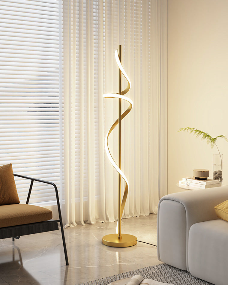 Diff Dimmable Spiral Floor Lamp-DF7073