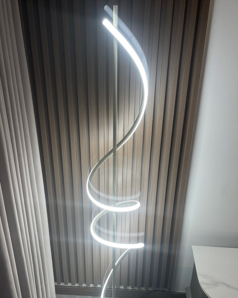 Diff Dimmable Spiral Floor Lamp-DF7073