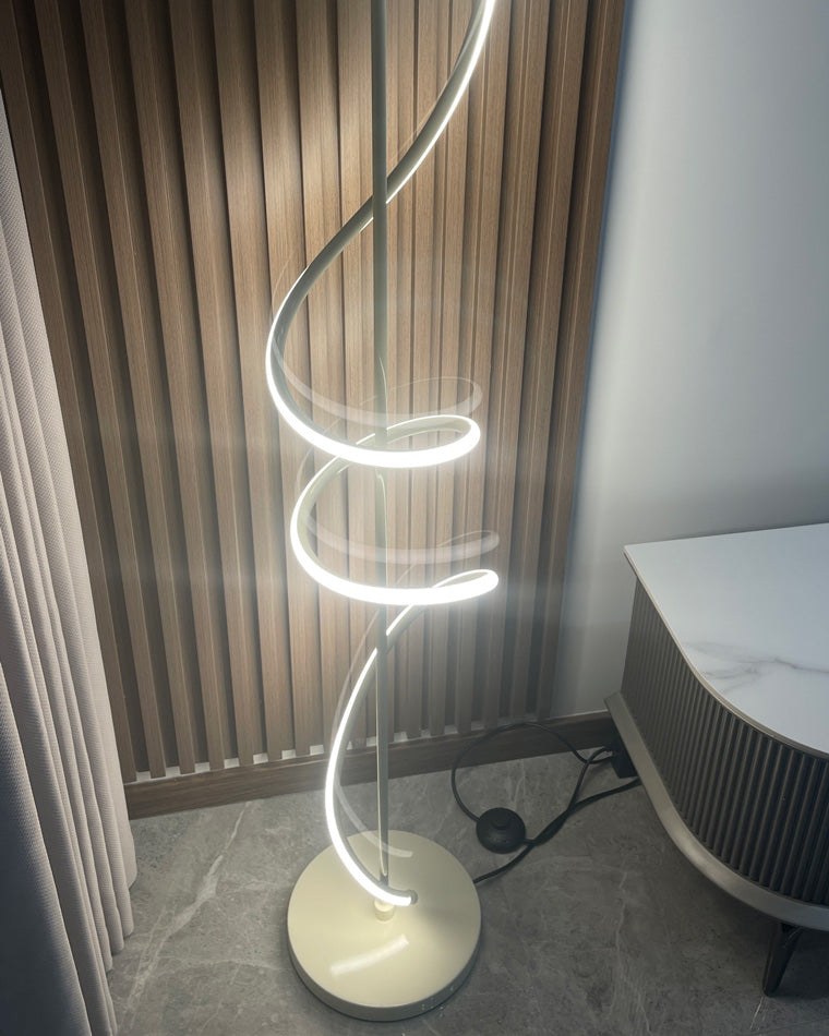 Diff Dimmable Spiral Floor Lamp-DF7073