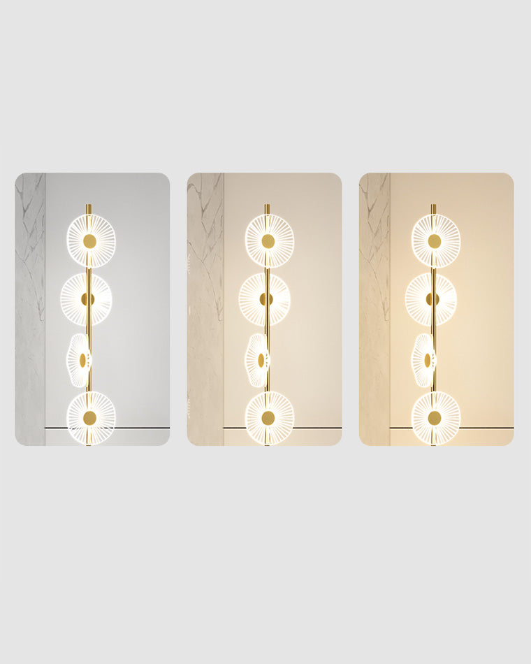 Diff Multi-light Dimmable Floor Lamp with Remote-DF7075