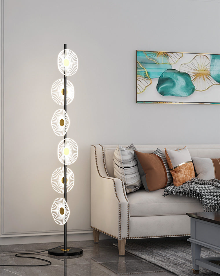 Diff Multi-light Dimmable Floor Lamp with Remote-DF7075