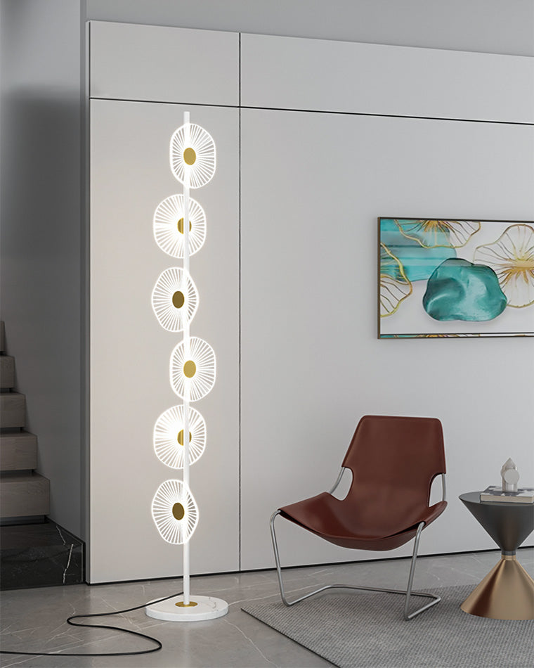Diff Multi-light Dimmable Floor Lamp with Remote-DF7075