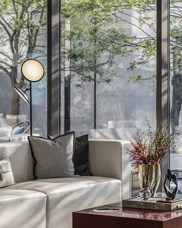 Diff 2-bulb Moons Reading Floor Lamp-DF7076