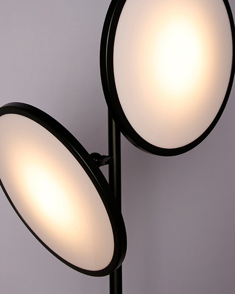Diff 2-bulb Moons Reading Floor Lamp-DF7076