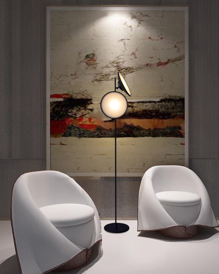 Diff 2-bulb Moons Reading Floor Lamp-DF7076
