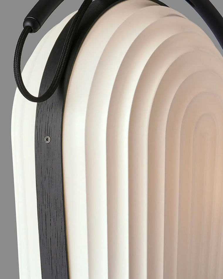 Diff Pleated Arc Floor Lamp for Reading-DF7033