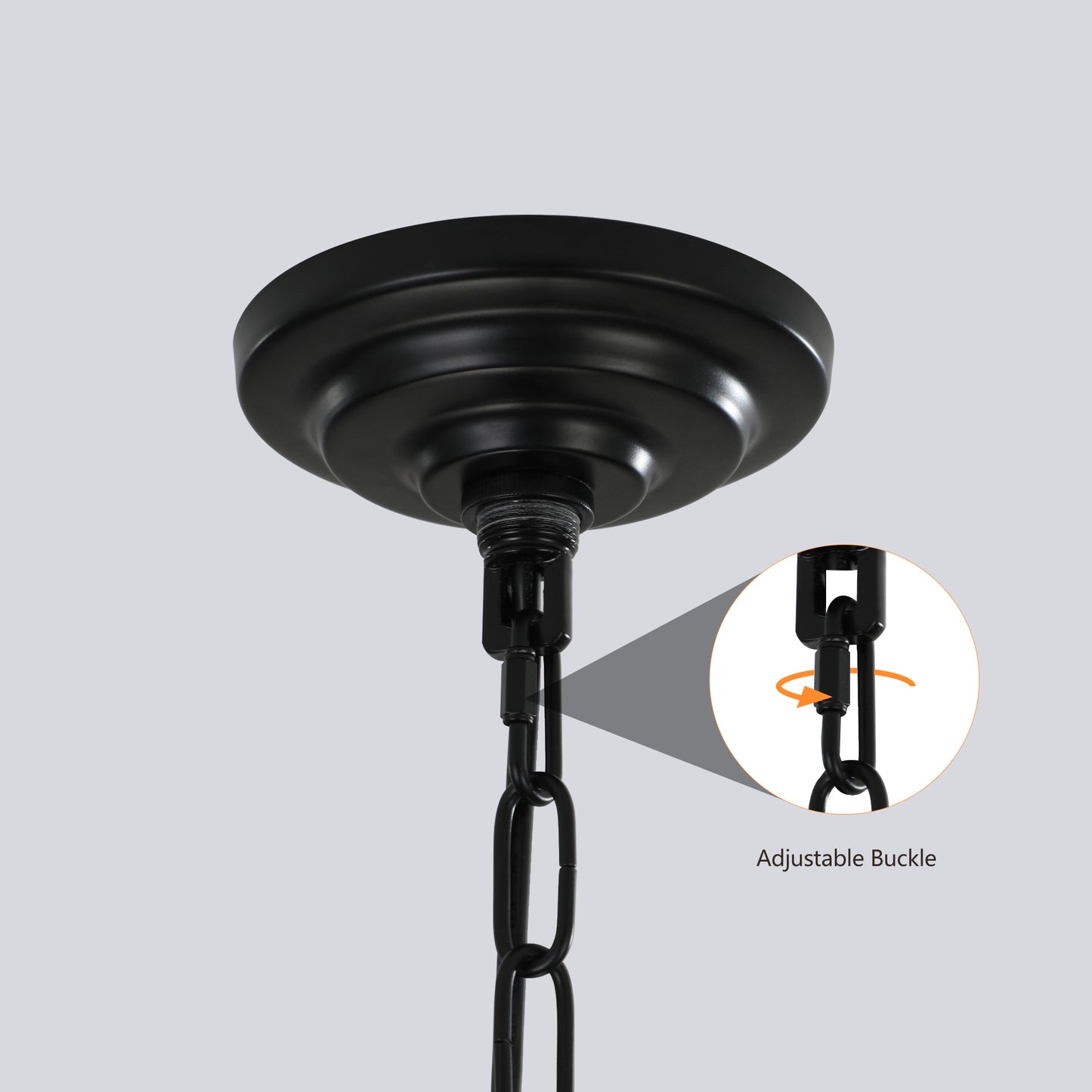8-Lights Lantern Tiered Pendant Light -DG2008
