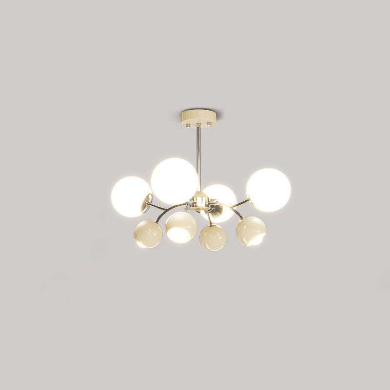 Diff Space Age Glass Globe Chandelier-DF2290