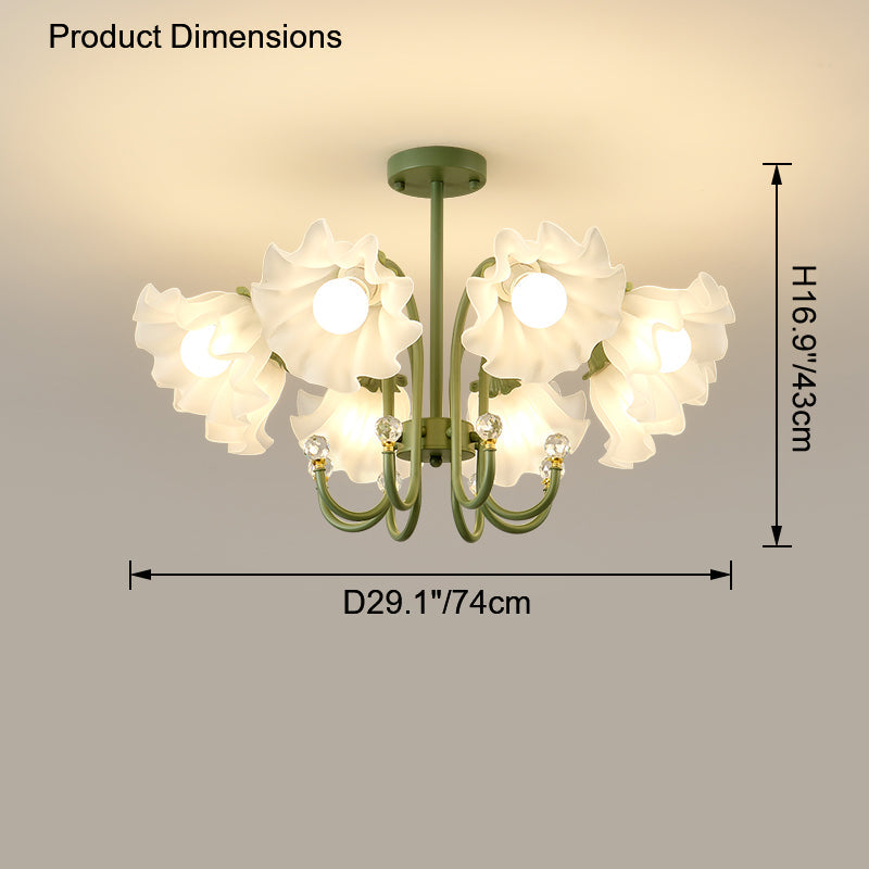 Diff Flower Dining Room Chandelier-DF2284