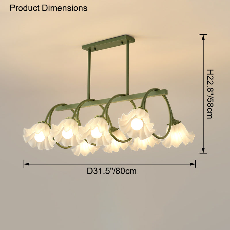 Diff Flower Dining Room Chandelier-DF2283
