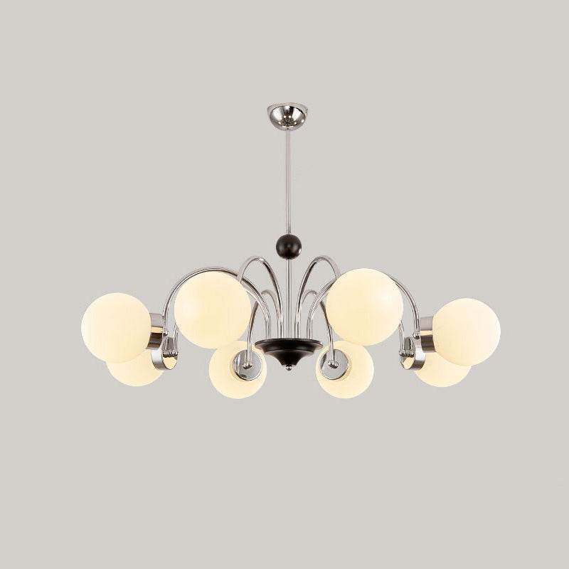 Diff Art Deco Frosted Glass Globe Chandelier-DF2304