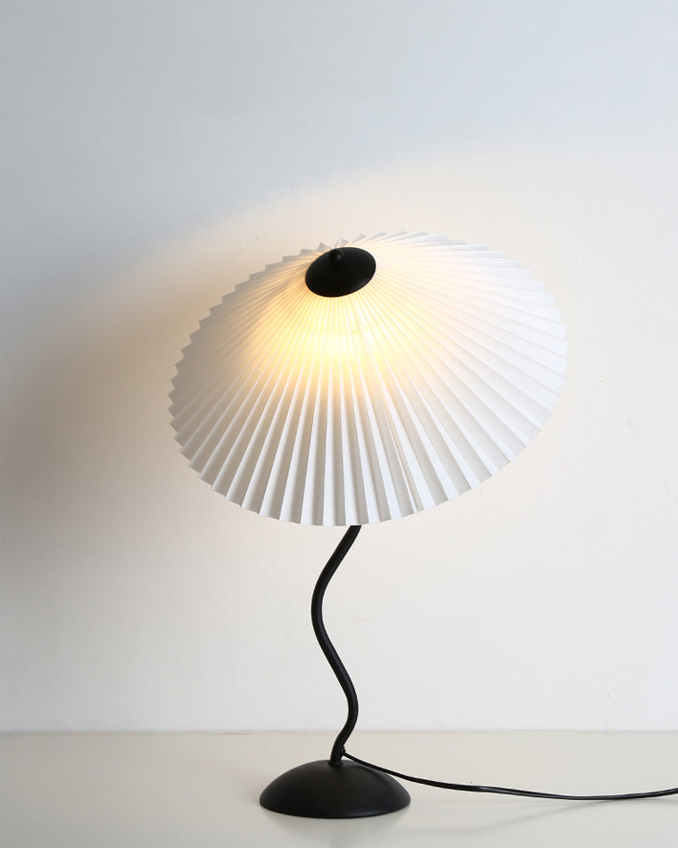 Diff Wavy Pleated Table Lamp-DF8001